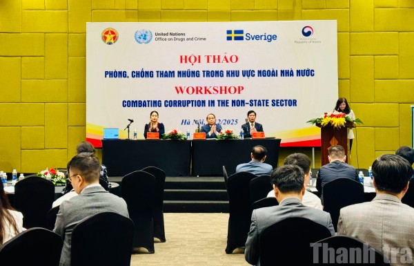 Hội thảo “Phòng, chống tham nhũng trong khu vực ngoài Nhà nước” thúc đẩy liêm chính trong môi trường kinh doanh